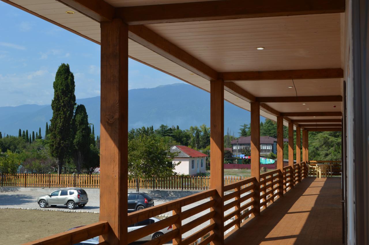 Al Mare Hotel Pizunda Bagian luar foto